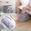 Portable Folding Foot Bath Bucket Travel Foot Bath Bag Laundry Bucket Washbasin Foot Wash Basin.