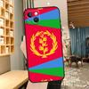 Eritrea Flagge Handyhülle Für iPhone 15 Pro Max 14 13 12 11 16 17 Pro Max mini 15 16 Plus 16e 17 Air Cover