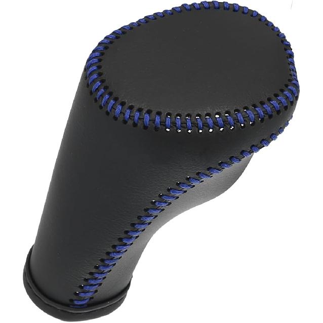 Car Automatic Gear Shift Knob Cover Protector with Blue Thread for Chevy Equinox 2018-2021 for Chevy Malibu 2016-2020 Automotive Parts