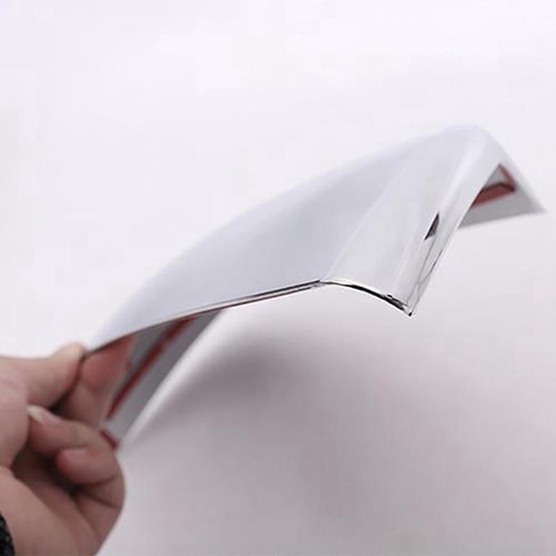 RR-Chrome ABS Car Side Rearview Mirror Cover Trim For Toyota- Sequoia 2007-2020