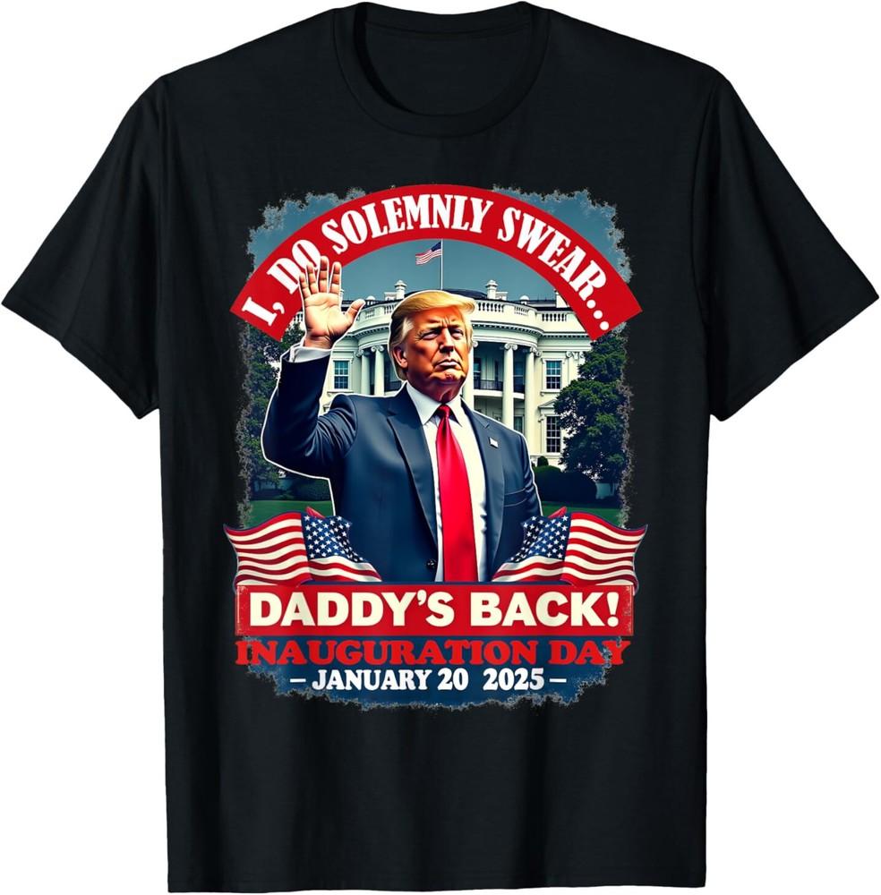Donald Trump Inauguration Day 2025 47th USA President T-Shirt Unisex T-Shirt XXXXL