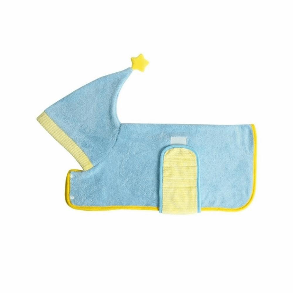 Plush Dog Bathrobe Quick-drying Pet Bathrobe Dog Bathing Cloak for Small Large Dog XS-Style 2