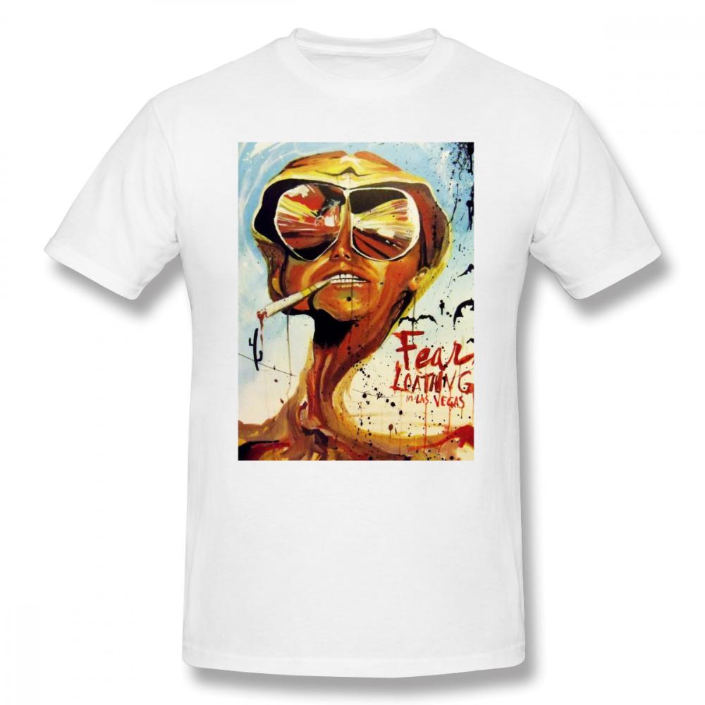 Fear And Loathing In Las Vegas T-Shirt Fear And Loathing In Las Vegas T-Shirt Übergroßes Streetwear T-Shirt Baumwoll-T-Shirt