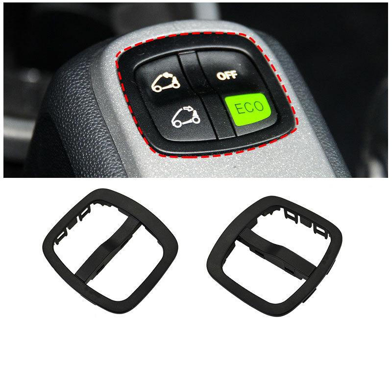 For Mercedes Benz Smart W451 Driving Tunnel Convertible Switch Button ECO Switch Square Decorative Frame 4518203910 2007-2014