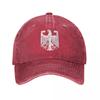 Germany Flag Washed Baseball Cap German Eagle Stylish Hip Hop Dad Hats Summer Men Women Hunting Camping SunProof Baseball Caps