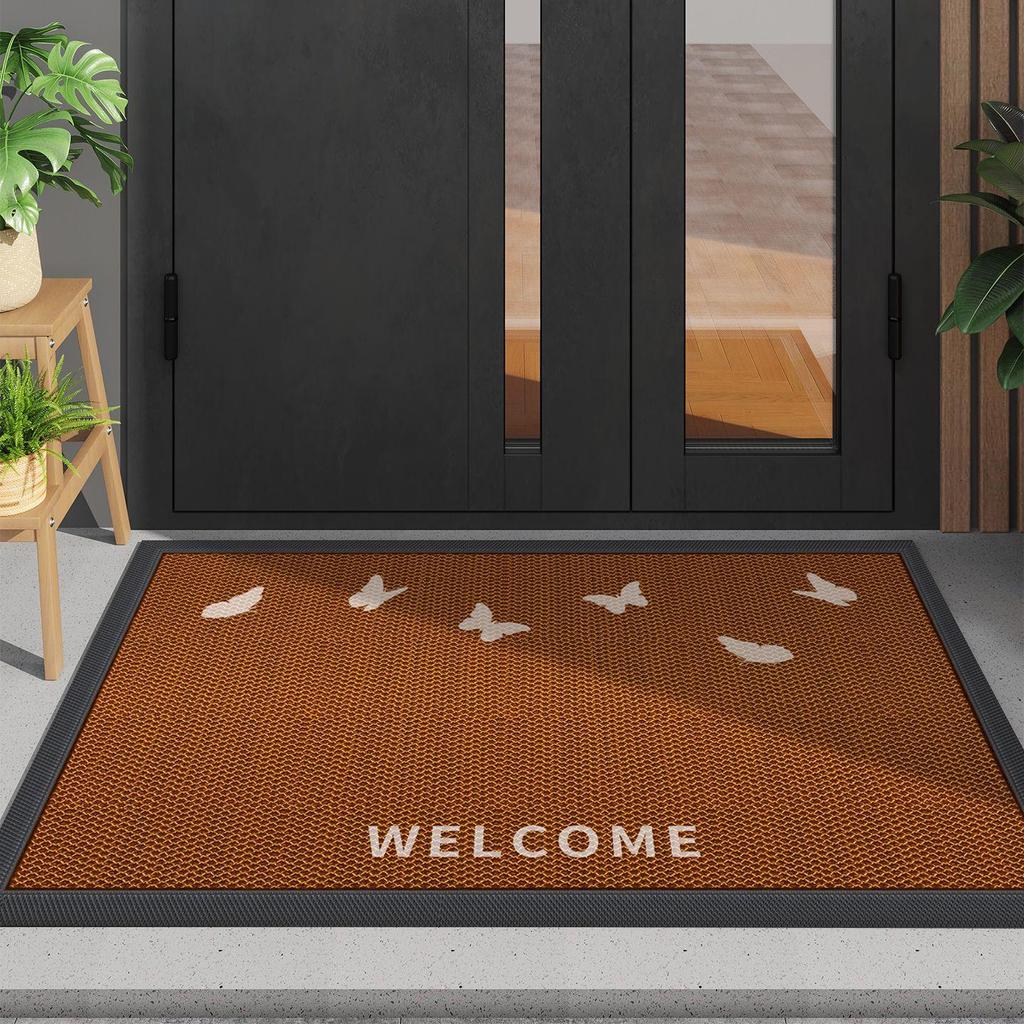 Villa Entry Mat: Durable, Non-Slip, Mud Scraper with Easy-Clean Elastic Mesh