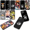 Trafalgar Water Law One Pieces Luffy Phone Cover for Apple iPhone 16 15 14 Plus 13 12 Mini 17 Pro Max + ProMax 16E Air Case