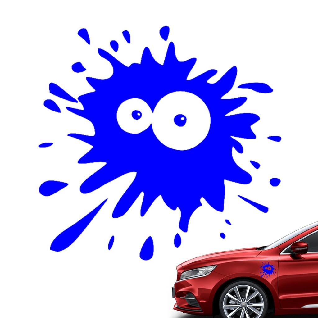 Splatter Car Decal, Wall Splatter Decal | Drop Ink Reflective Car
