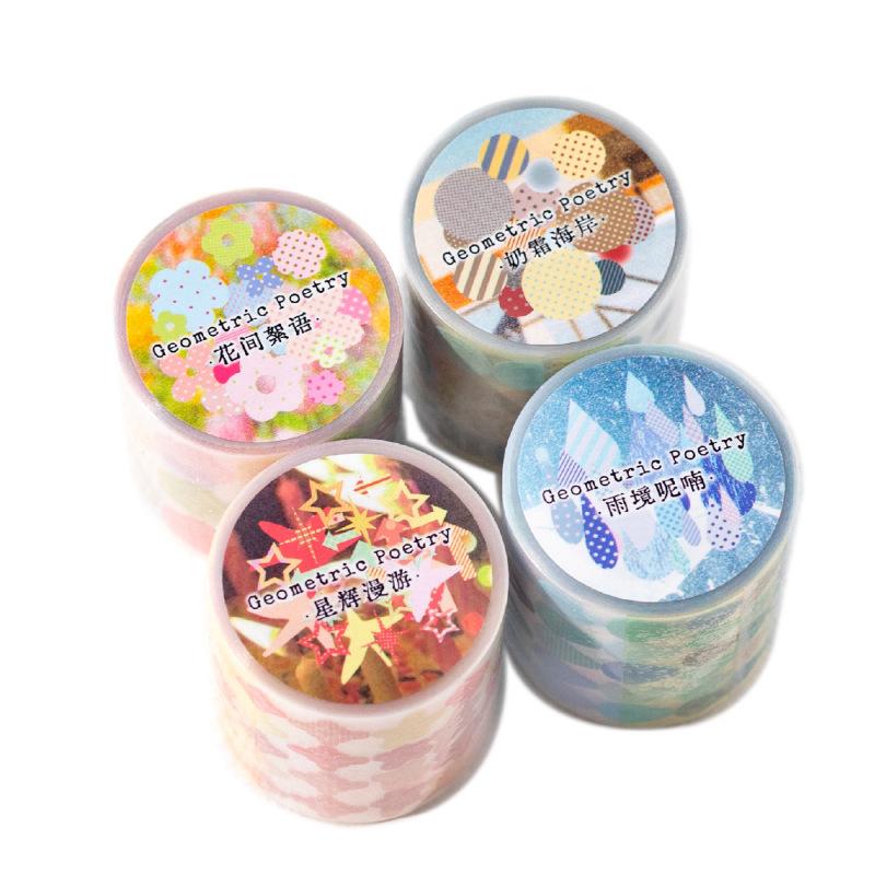 1 Roll Minimalist Basic Dot Washi Tape Sticker, Classic Round Dot Patterns, Self-Adhesive & Residue-Free for Journal Decoration