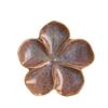 Multi-color Ceramic Dipping Plate Vintage Seasoning Sauce Dish Decorative Petal-Shaped Dish  Party