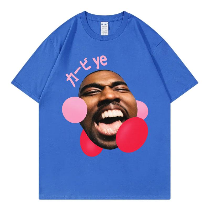 Rapper Kanye West Funny Meme Graphic T Shirts Unisex Unisex Hip Hop Vintage Short Sleeve TShirts Fashion Casual 100Cotton TShirt