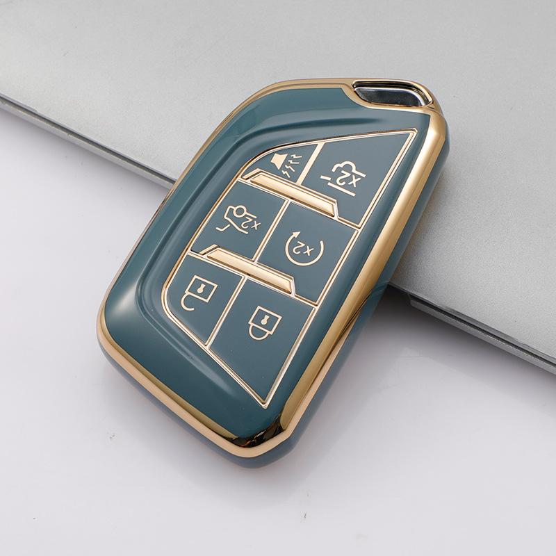 Applicable To Cadillac CT5 Key Set 2021 CT4 Blade All-inclusive Car Case Buckle Personalized Female Protective Case