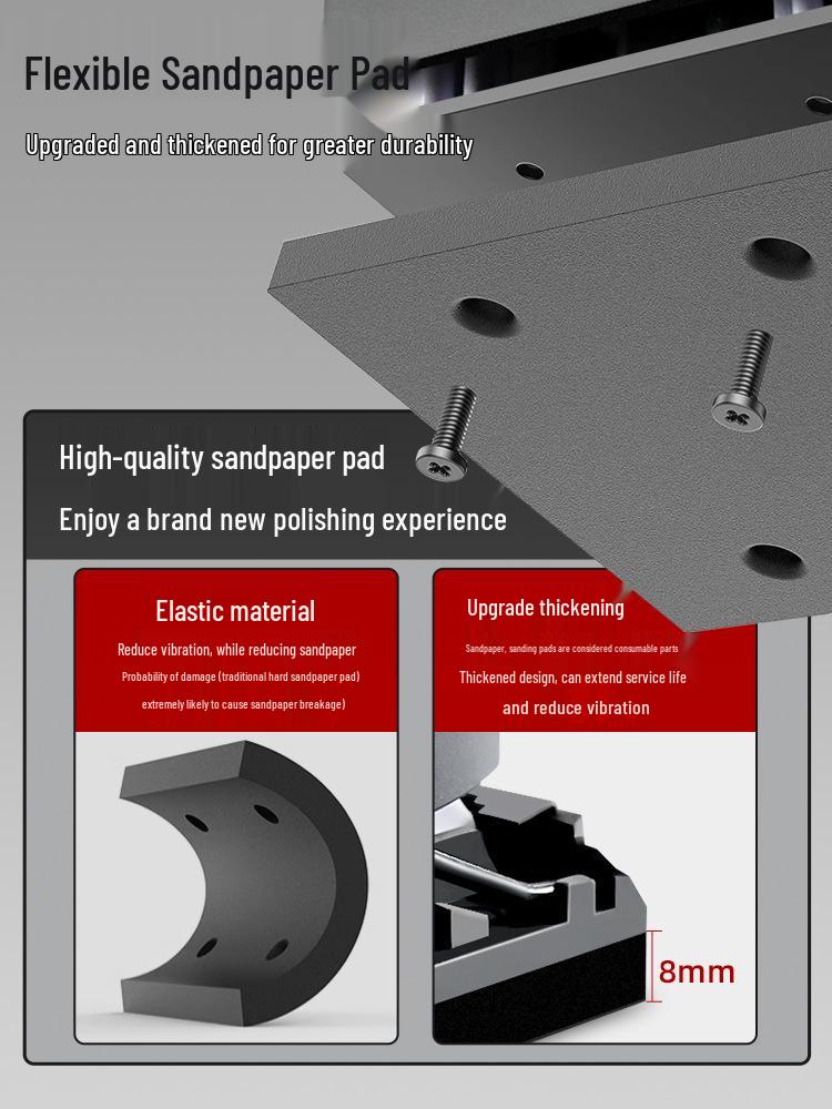 Multifunctional Electric Sander for Wall, Woodworking, and Rust Removal