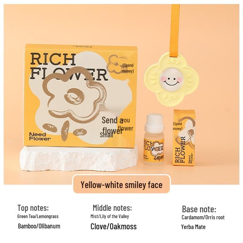 JINGRUIXIANG Scented Plaster Car Pendant Gift Set