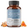 Complexe Glucosamine Chondroïtine MSM et Curcuma, Vitamine C, 120 Gélules par Flacon