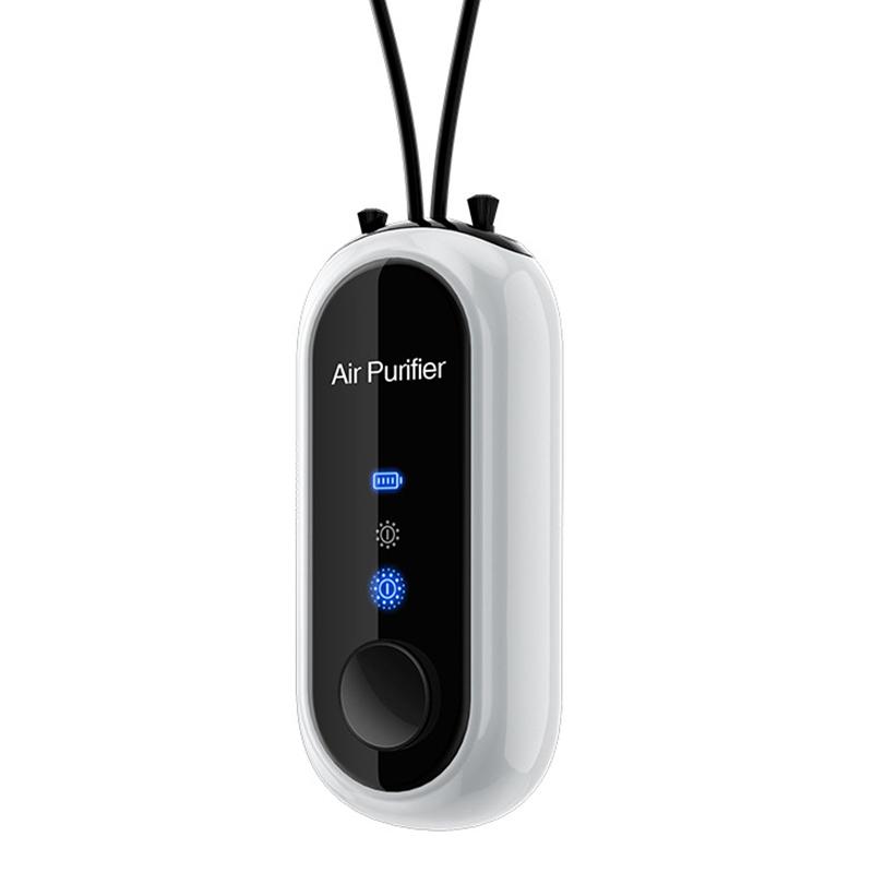 

Portable Negative Ion Mini Air Purifier Wearable Necklace Air Freshener For Pet Deodorizer Formaldehyde Toilet Smoke Removal A1