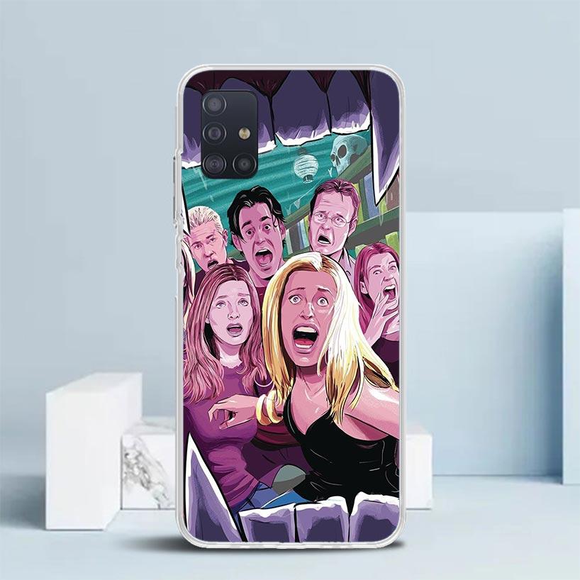Buffy the Vampire Slayer Soft Cover for Samsung Galaxy A12 A22 A32 A52 A72 A02S Phone Case Note 20 Ultra 10 S10 Plus A51 A71 A50