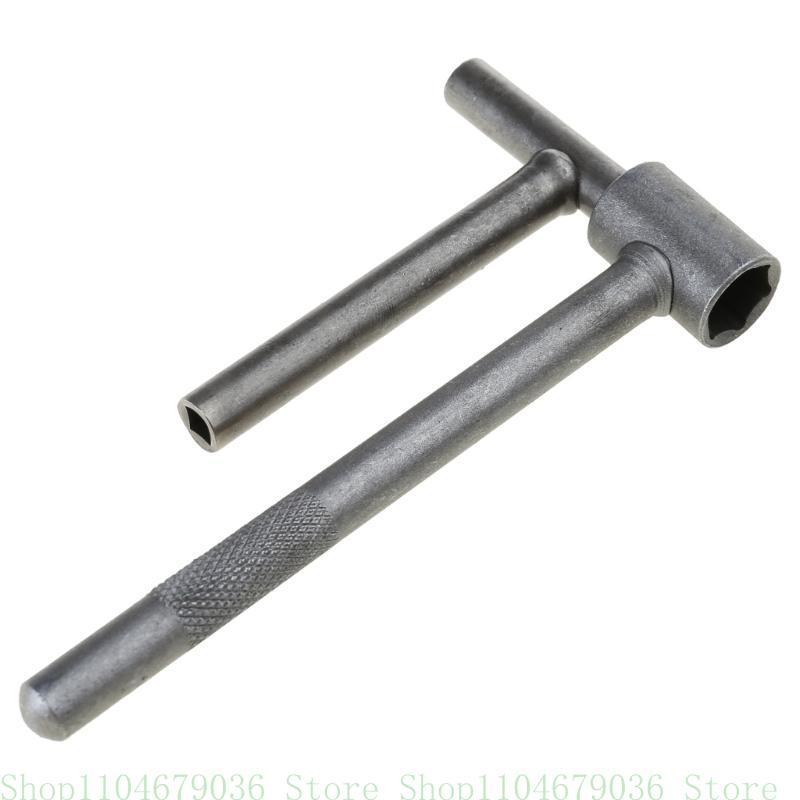 Universal Motorcycle Engine for Valve Adjustment Tool Square Hexagon Socket for T Spanner for Valve Screw Wrench