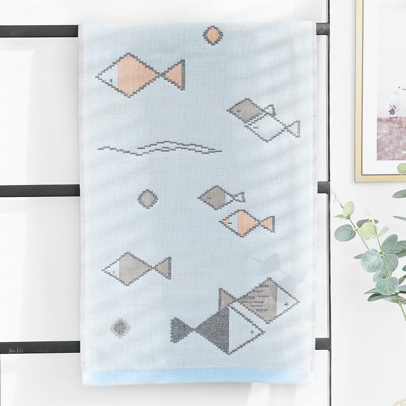

Cotton Gauze Hand Towel for Children and Adults, Face Towel, 35*75 cm, High Quality, 2 pcs, 3 pcs, 5 pcs 35x75cm&2pcs