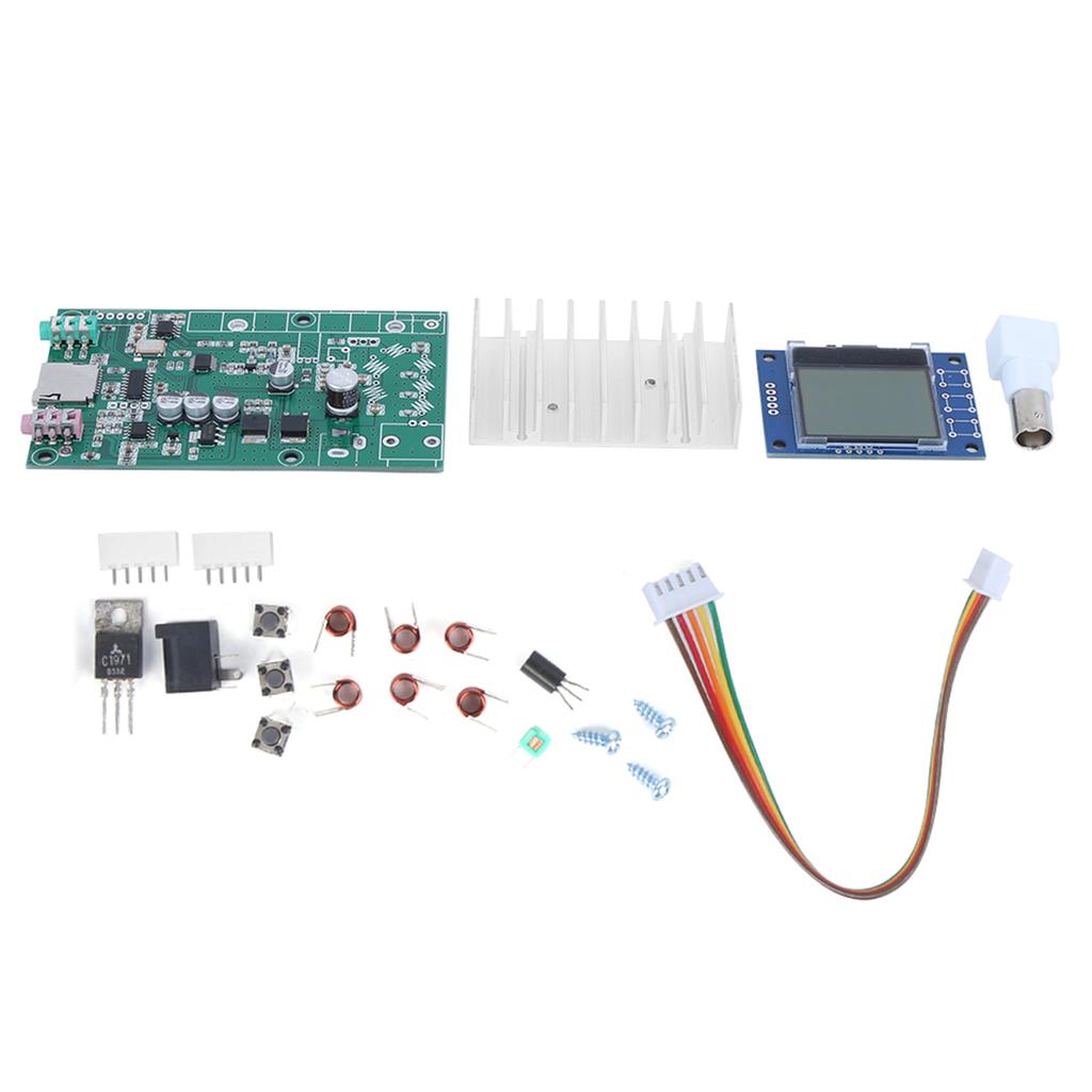 7W Stereo PLL FM Transmitter Radio Station Module Kits with LCD 76M?108MHz