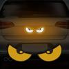 Creative Evil Eyes Pattern Night Driving Safety Decals for Auto Truck Motorcycle Helmet Sticker Safety Warning Tape Reflector