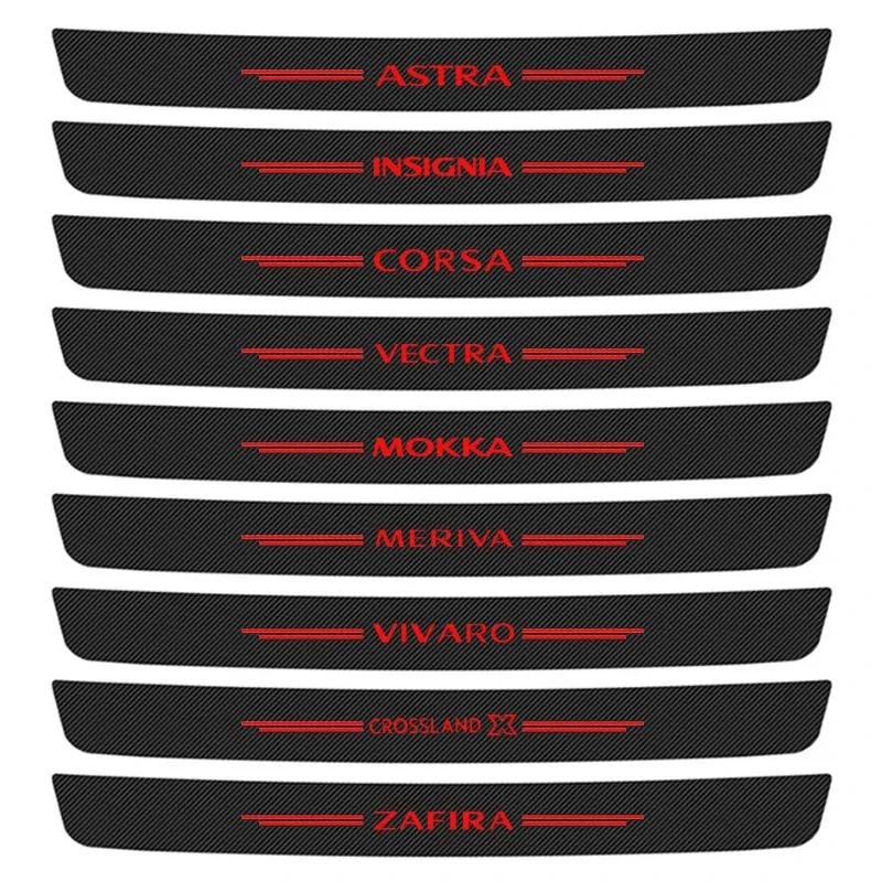 

Car Trunk Bumper Guard Door Sill Protector Sticker for Opel Astra Insignia Mokka Corsa Vectra Meriva Crossland X Vivaro Zafire Trunk 1pc&Corsa