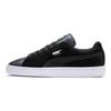 Puma Suede Shimmer Mesh Lightweight Low-Top Sneakers Women sneakers Black Gray 369597-02