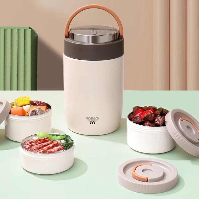 KOBACH Insulated Stainless Steel Food Carrier