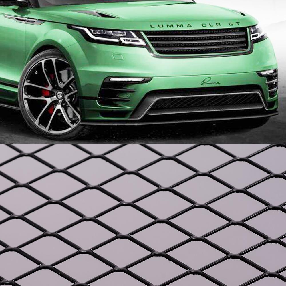 DIY Racing Grills Universal Fit for Car Cuttable Front Bumper Honey Comb Vent Grille Mesh Sheet 100cmx33cm
