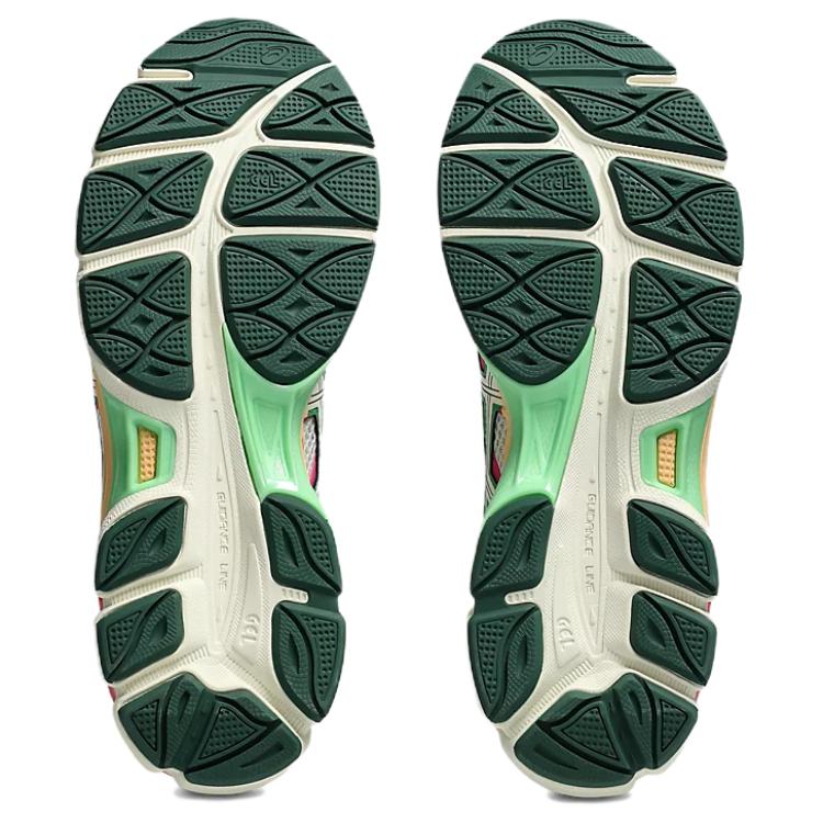 Asics Gel Cumulus 16 Zelená Krémová Slonová Kost Unisex Tenisky 1203A763-100