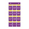 Classroom Organizer with Numbered Compartments for Phones