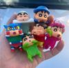 6pcs Anime Figure Xiaoxin Screen Lying Style Blind Box Kawaii Car Ornament Cartoon Figure Display Decor Craft Toys Surprise Gift