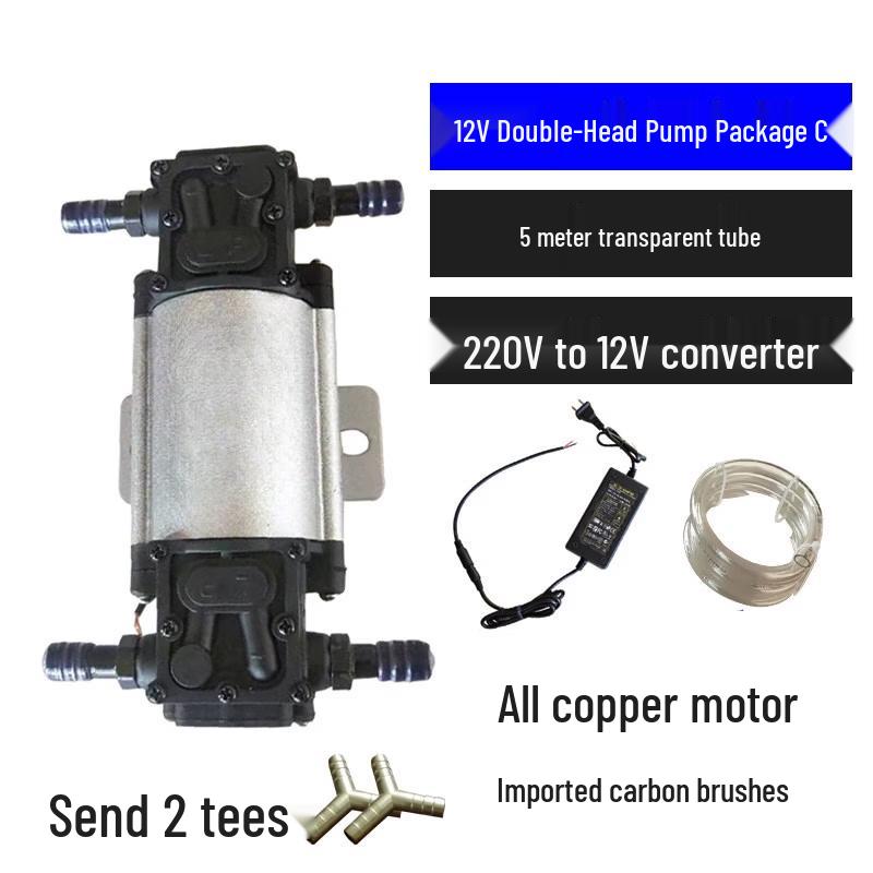 

Aokewen 12V Dual-Head Transfer Pump Kit
