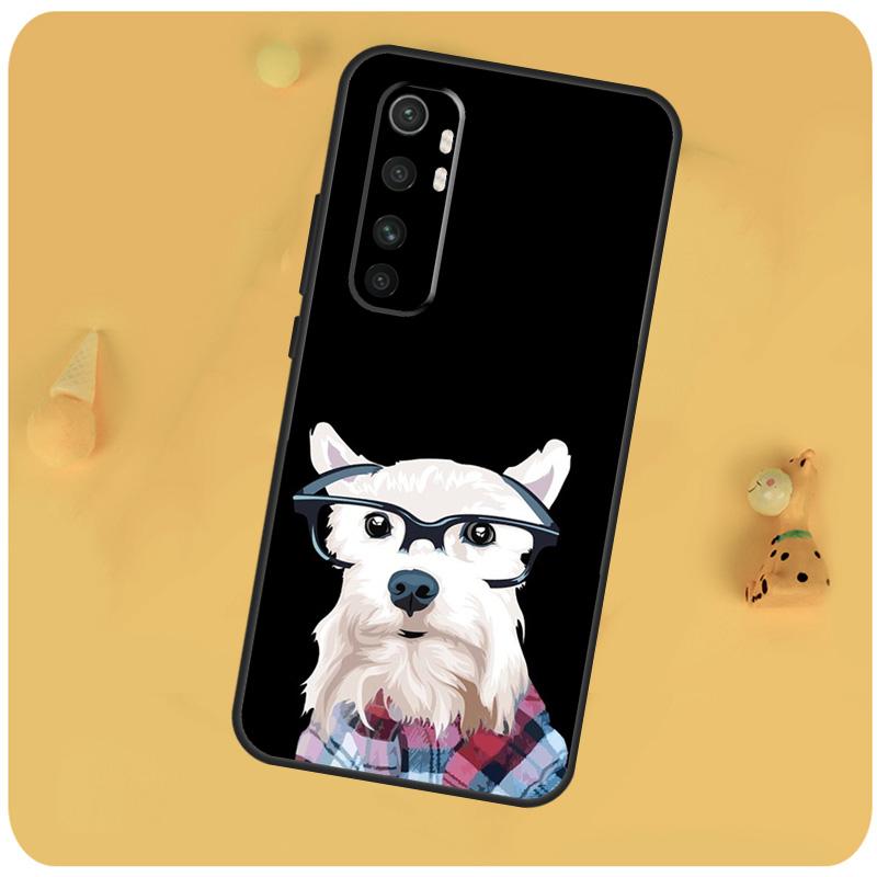Cartoon Schnauzer Dog Cover For Xiaomi 14T Pro 13 14 15 Ultra 11T 12T 13T POCO X7 Pro X3 X5 F5 F6 M6 X6 Pro Case