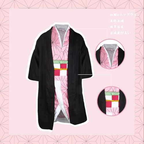 DEVOTEE Demon Slayer Nezuko Kochou Shinobu Kanawo Tanjirou Rengoku Kyoujurou Agatsuma Zenitsu Cosplay Children Clothing Kimetsu no Yaiba Kids Costume