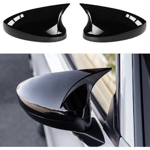 CKE 2pcs Compatible with Honda Civic 2026 2025 2024 Accessories Aggressive Look Sport Door Side Mirror Cover Exterior Rearview Mirror Guard Cover