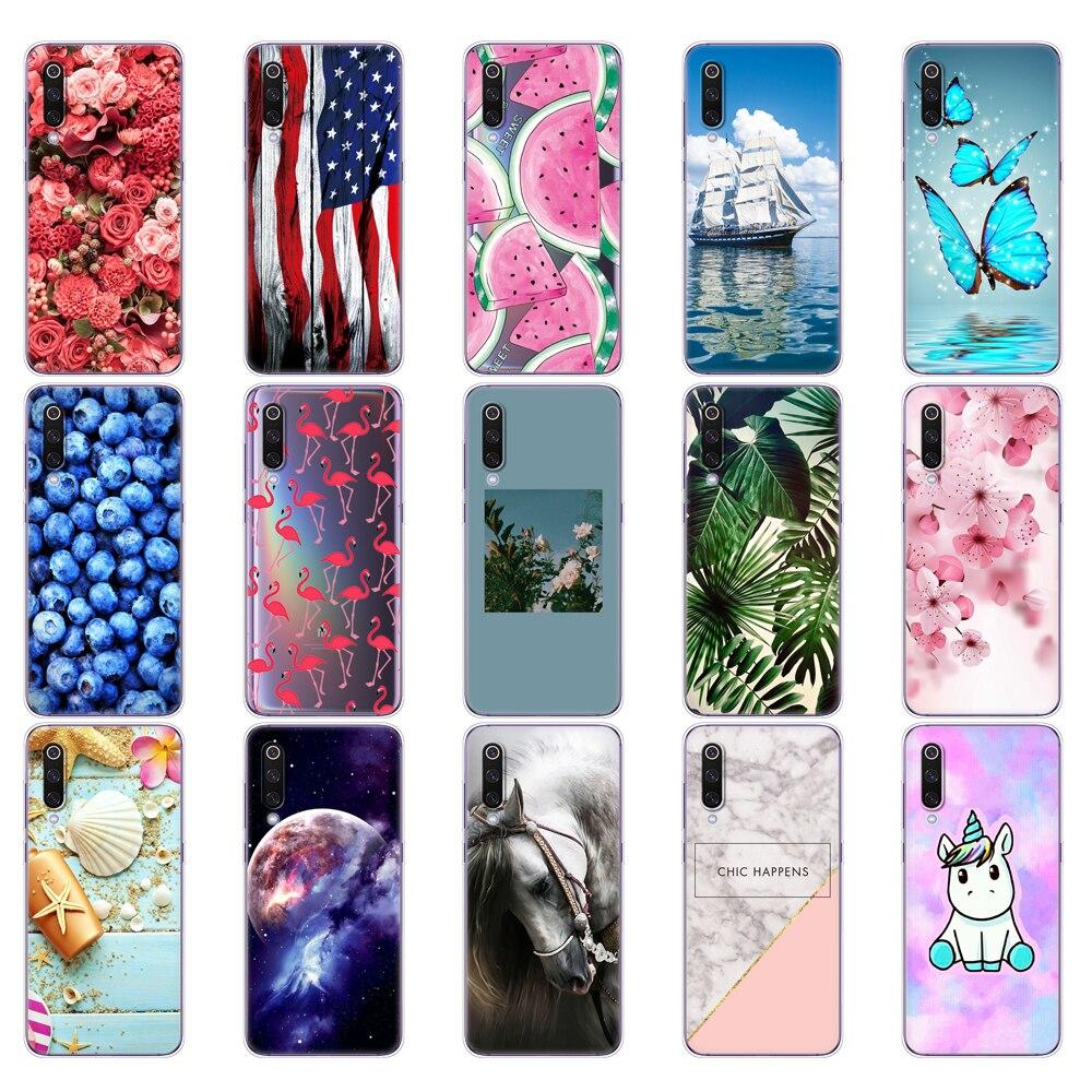 Pro xiaomi mi 9 pouzdro Silikonové Měkké TPU zadní kryt na telefon Pro Xiaomi Mi9 Xiaomi 9 SE Pouzdro Kryt na telefon ochranný coque nárazník etui