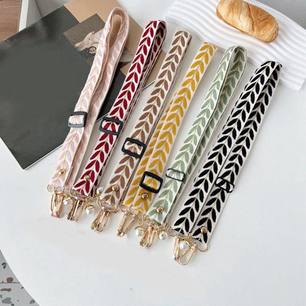 Pearl Pendant Phone Antilost Lanyard Wide Cloth Cell Phone Lanyard  Necklace Cord