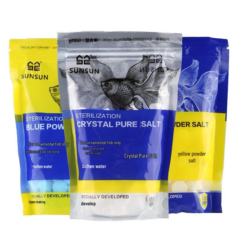 Tropical Fish Yellow Powder Aquarium Salt