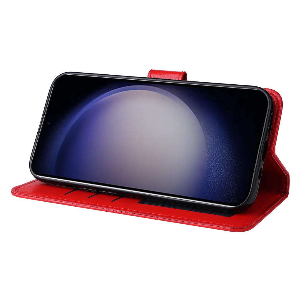 For Samsung Galaxy S25 Case Sunflower Imprint Leather Wallet Phone Cover