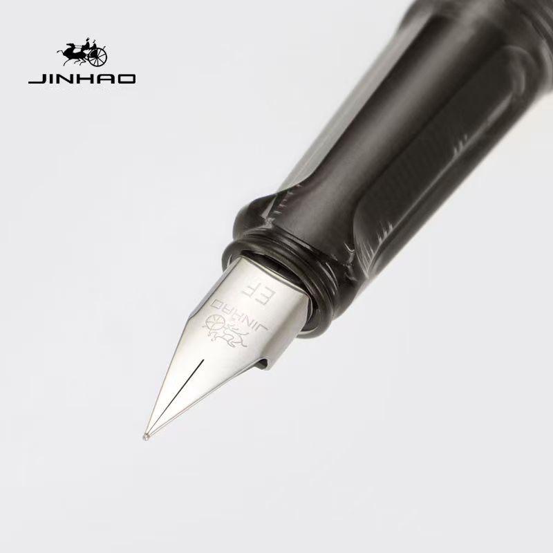 Oak Wooden Handle Fountain Pen - New Model for Third Grade Students: Calligraphy Practice and Correct Posture
