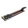 Scale Trail King TK120 Hydraulically Detachable Gooseneck Lowboy Trailer Regular Transport Scale Diecast Collectible Item 71136 150 (Black Version)