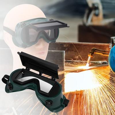 Gafas protectoras verdes, accesorio para soldador, gafas de protección, Protector ocular portátil