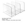 1/2Pcs Purse Organizer Easy Assembly Adjustable Transparent Design Plastic Clutch Dividers Handbag