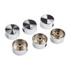 6Pcs Aluminum Alloy Rotary Switches Round Knob Gas Stove Burner Oven Kitchen Parts Handles For Gas Stove Kitchen Accessories