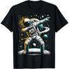 Astronaut Dabbing In Space Galaxy Adventure T-Shirt