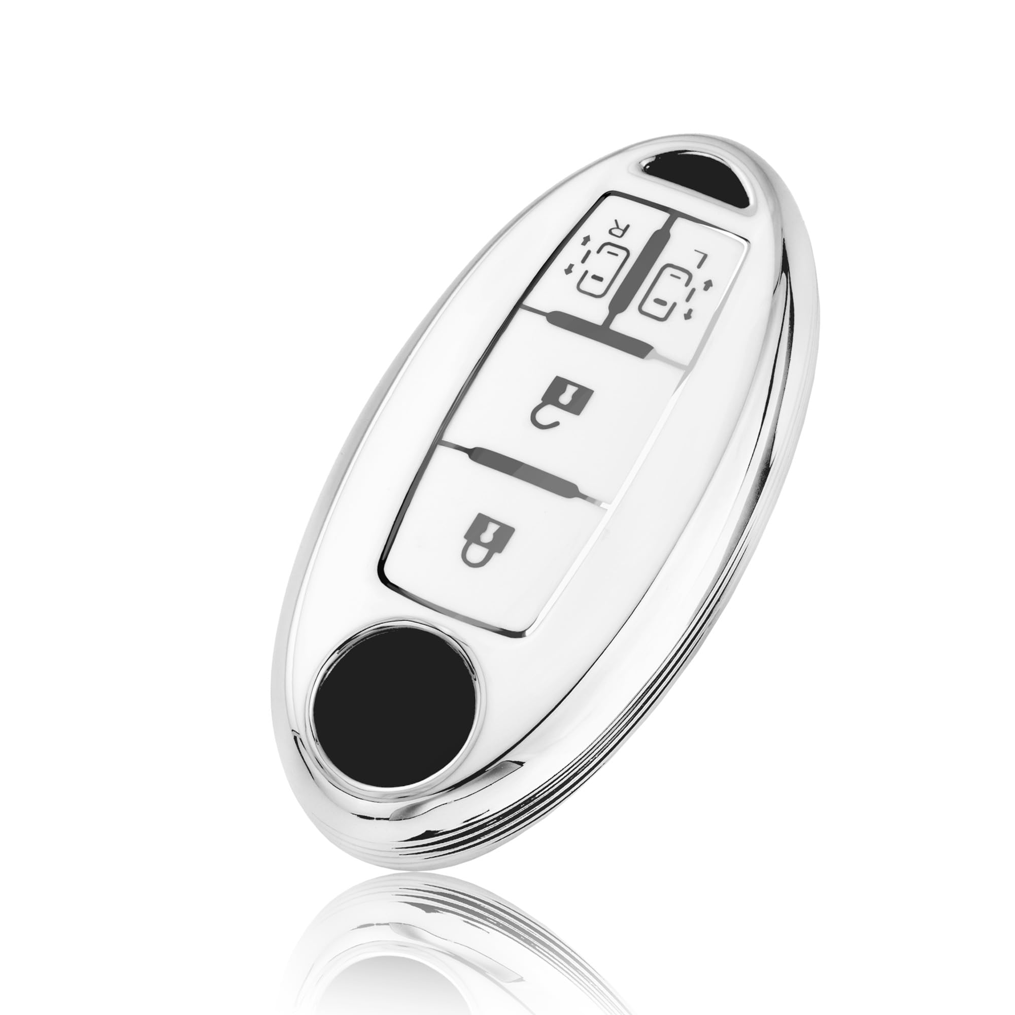 

[Unhoke] Serena Key Case Key Holder C27 C26 Note Aura e13 Note e12 X-Trail белый