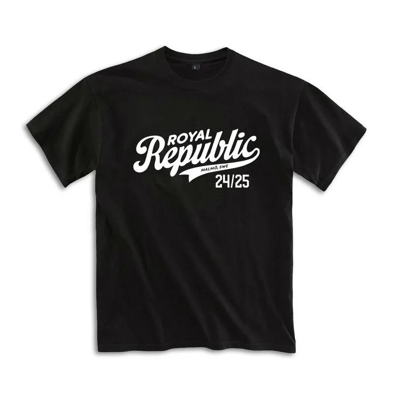 Royal Republic Vintage Varsity Style Grafik-T-Shirt Unisex Unisex Street Rock Tee XL