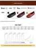 2025 Spring Slip-On Leather Flats for Middle-Aged Women