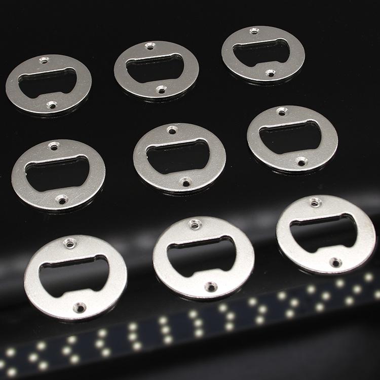 Zinc-Plated Iron Wall-Mounted Bottle Opener with Hardware Accessories